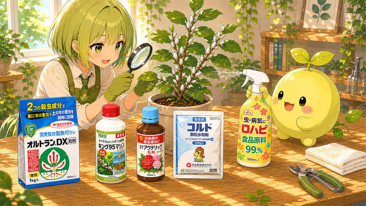 カイガラムシ駆除の基本ステップ