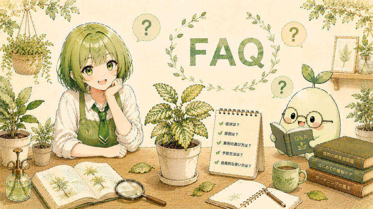 ハダニ対策のよくある質問(FAQ)