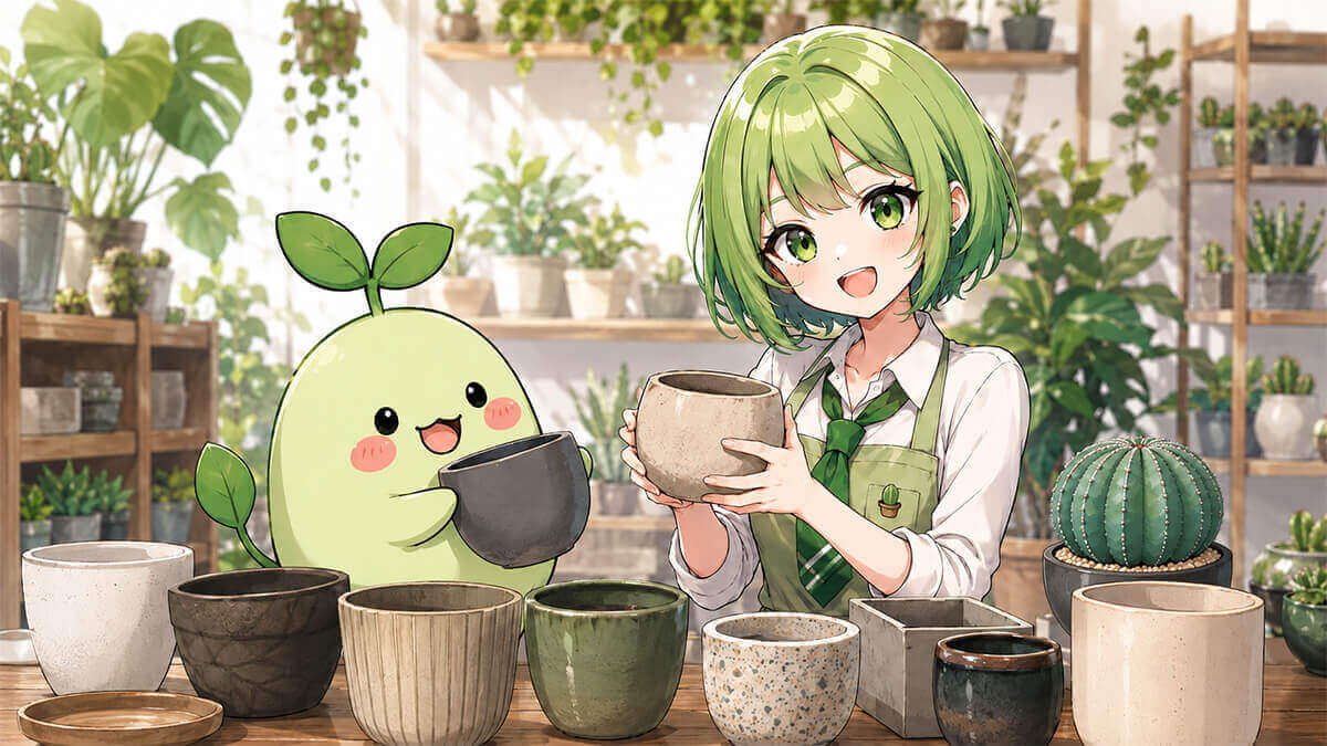 オベサの鉢の選び方