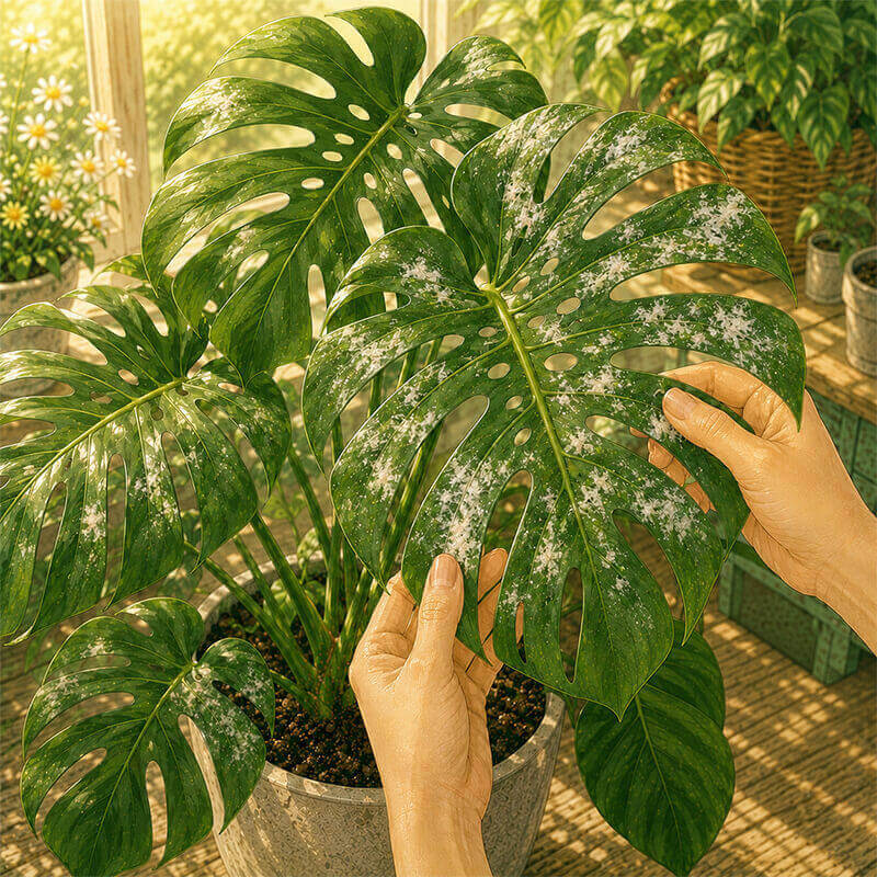 観葉植物のうどんこ病