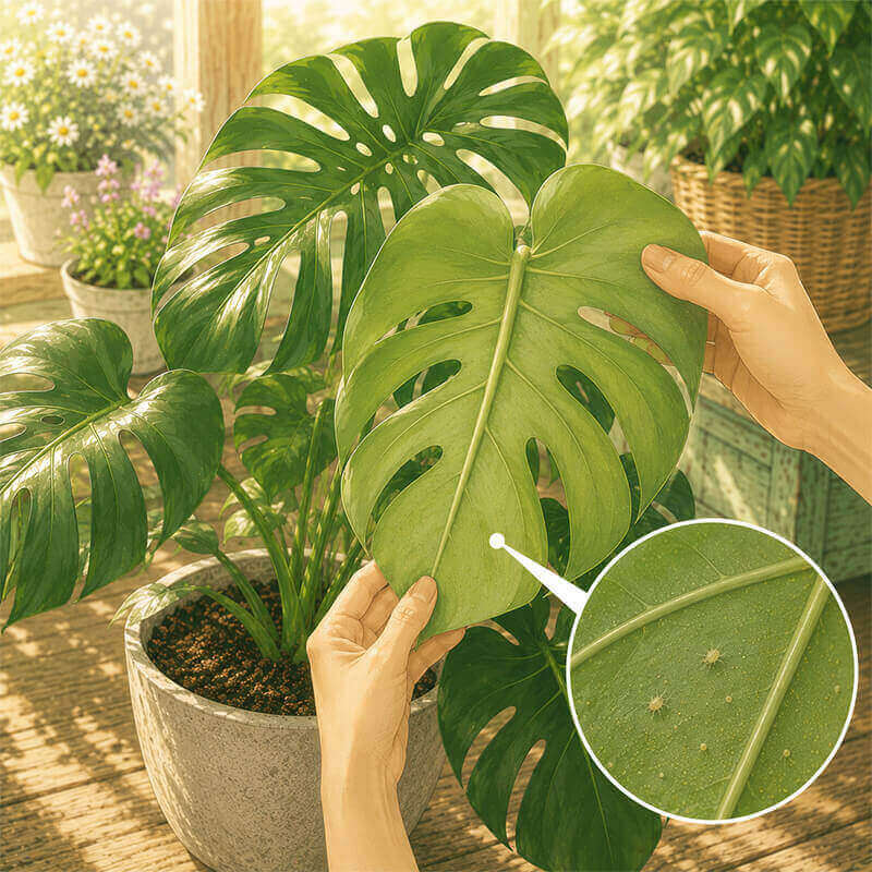 観葉植物のハダニ