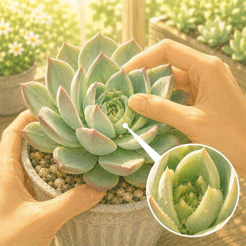 多肉植物のハダニ