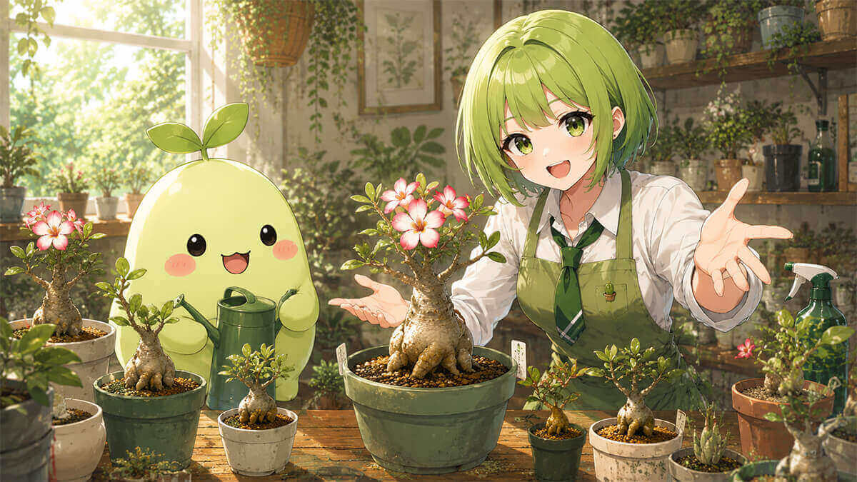 まとめ アデニウムは花も塊根も楽しめる育てがいのある植物
