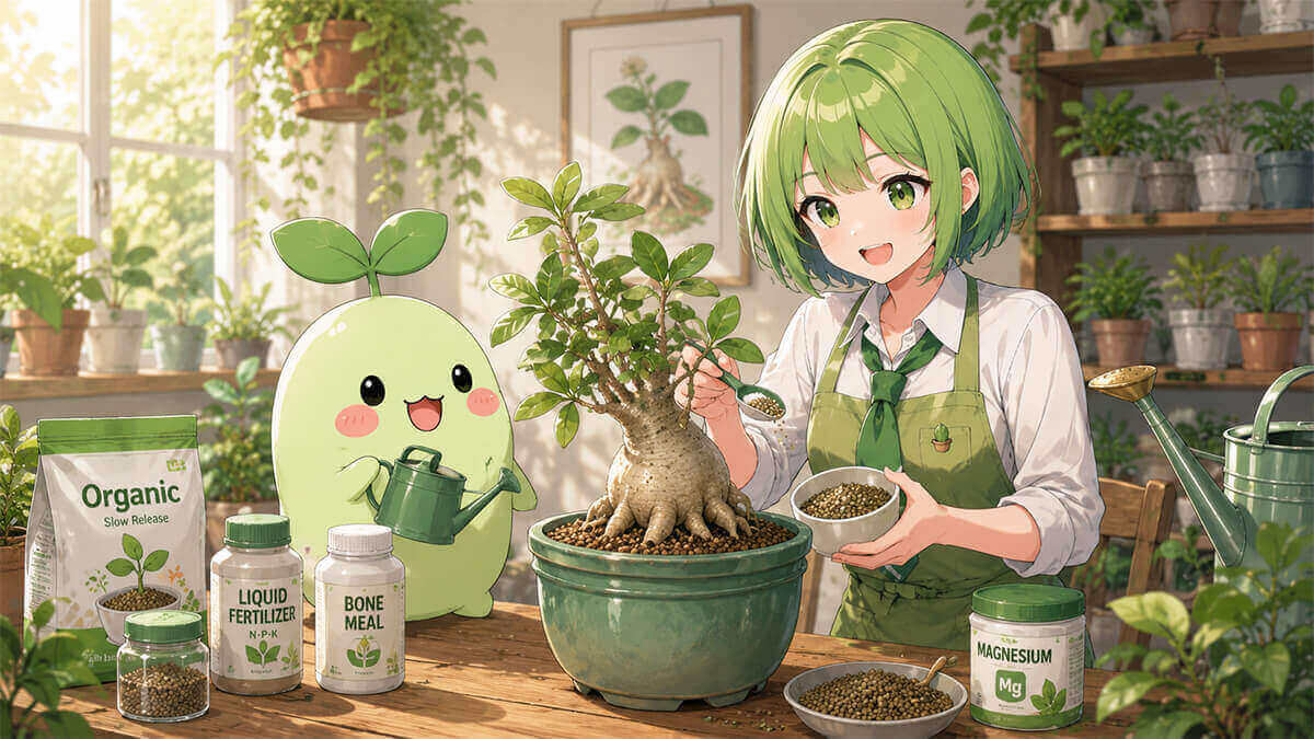 アデニウムの肥料の与え方