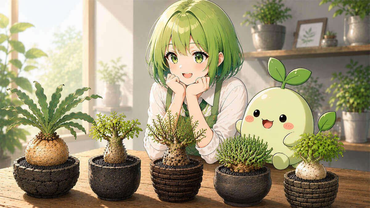初心者におすすめの塊根植物ランキング