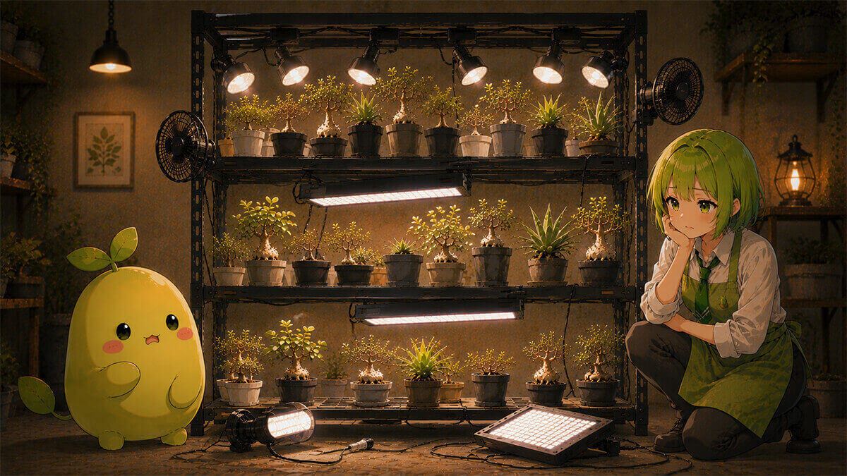 植物育成LEDライトでよくある失敗