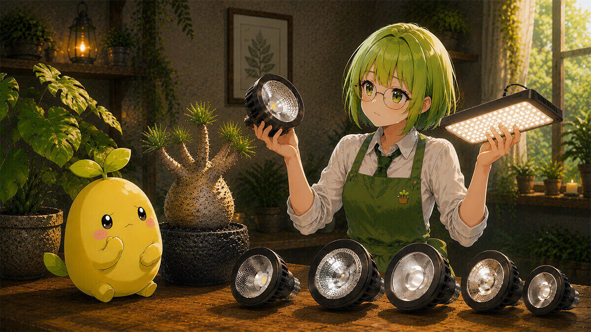 植物育成LEDライトのよくある質問（FAQ）