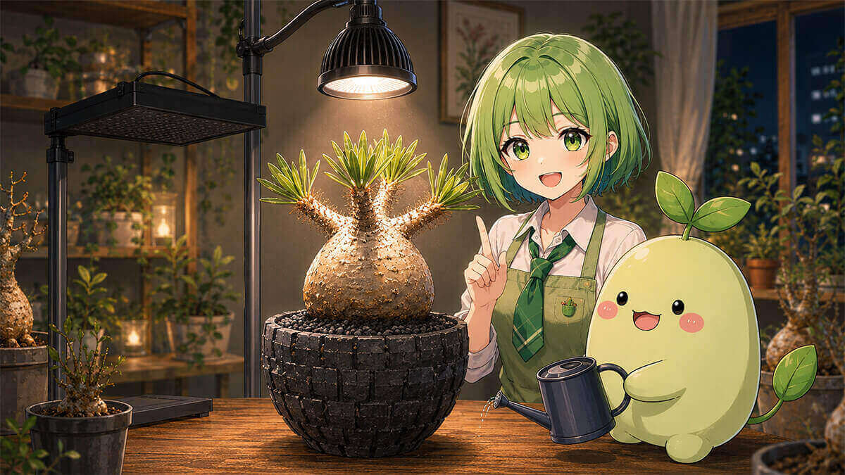 植物育成LEDライトとは？室内でも植物が元気に育つ理由