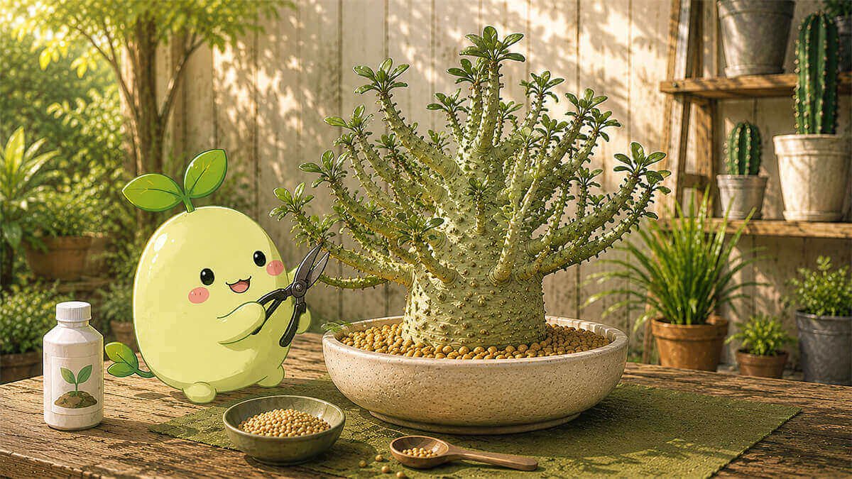 ドルステニアの剪定ガイド